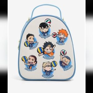 Haikyu!! Chibi Team Portraits Convertible Mini Backpack - BoxLunch Exclusive